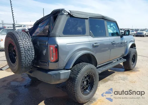 2021 Ford Bronco Outer Banks from USA, damaged, VIN 1FMDE5BH7MLA99077